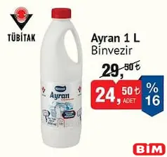 BİNVEZİR AYRAN 1 L BİNVEZİR AYRAN 1 L